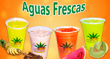 Aguas Frescas fruit drinks
